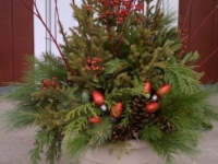 Outdoor Christmas Containers