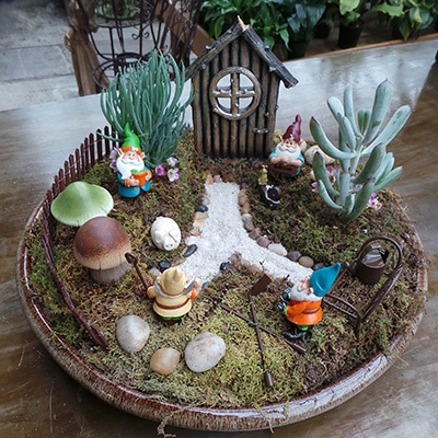 Miniature Fairy Garden Filled With Magic, How To Make A Path In Fairy Garden