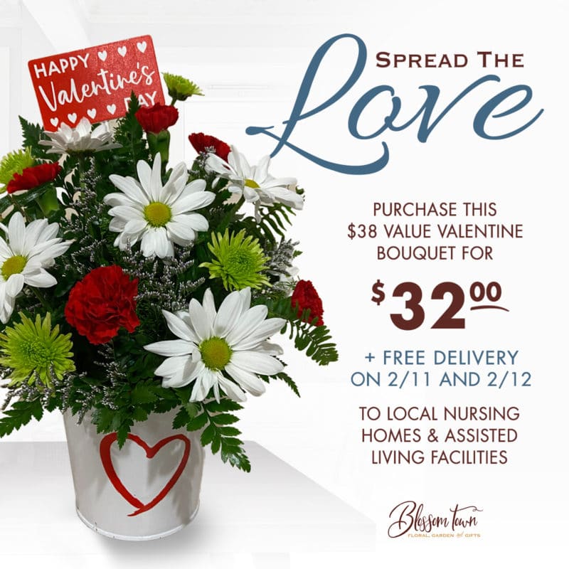 Valentine's Day Flowers and More Blossom Town Florist Floral