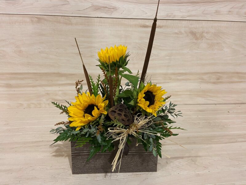 Rustic Sunflowers Floral