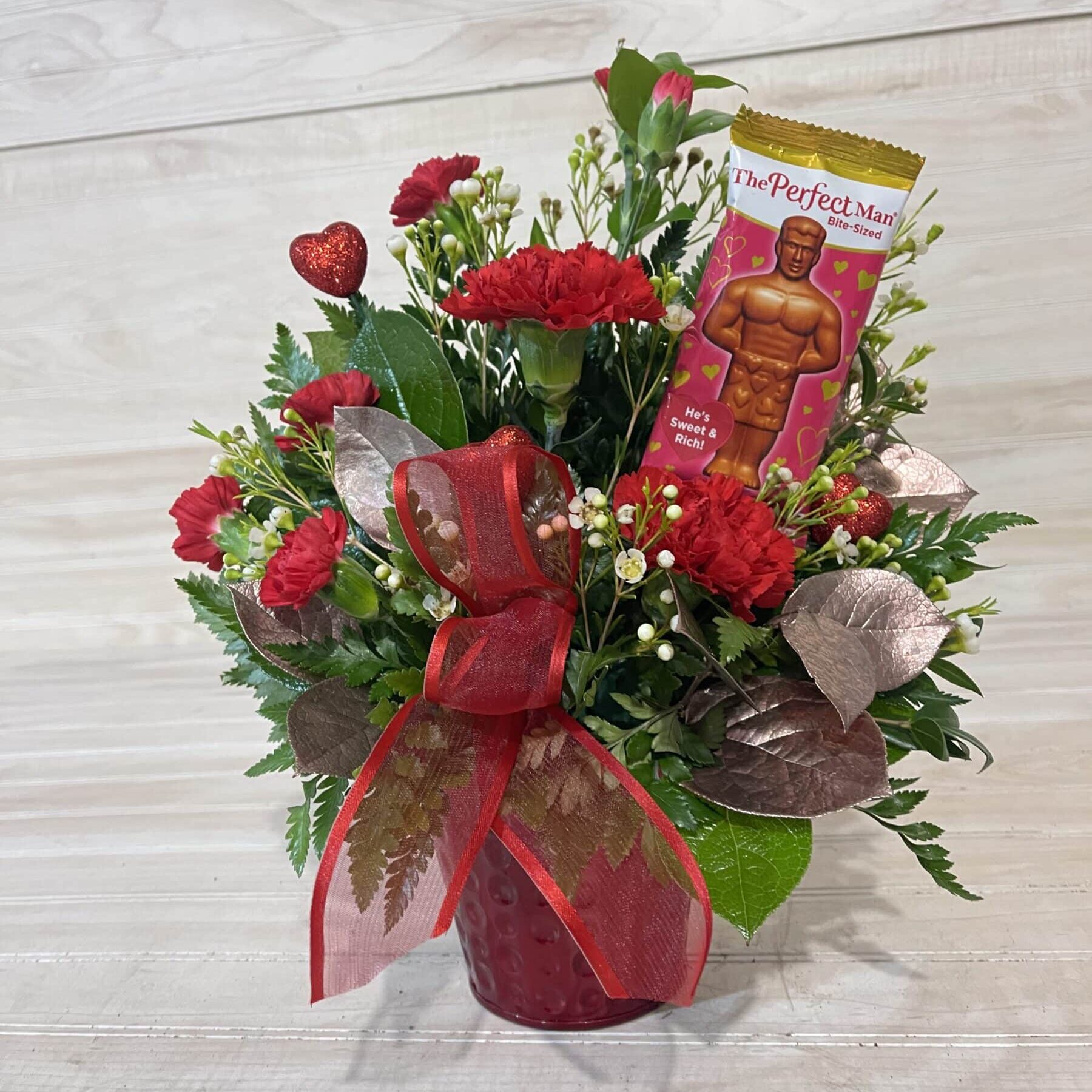 Perfect Man Carnation Bouquet